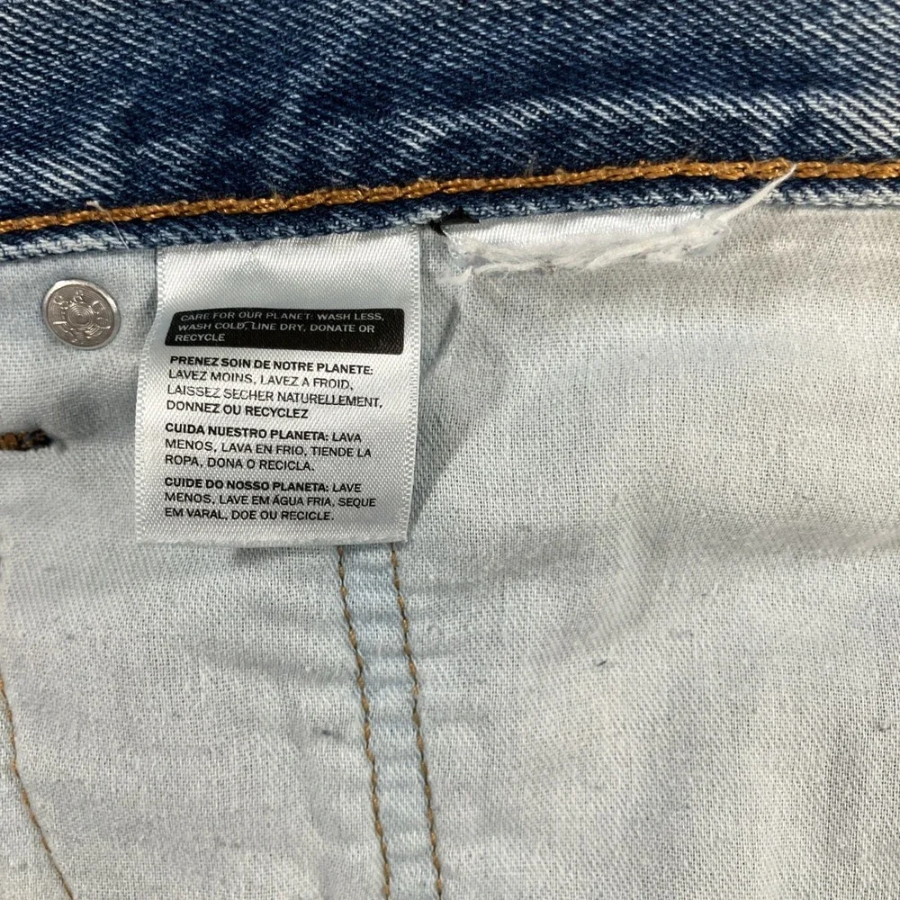 Levi's 550 Relaxed‎ Fit Jeans Mens 40x30 Medium Wash Tapered Blue Denim Pants